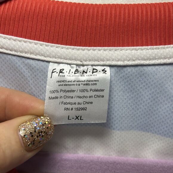 New Friends TV Show Official Hockey Jersey WB Men Size L/XL NWT - Picture 2 of 10